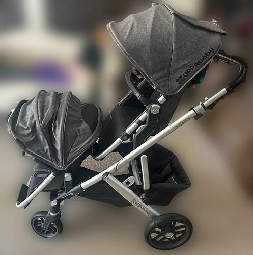 Used uppababy vista 2 - vista, 2-seater