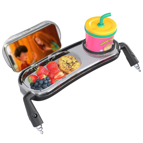 Snack tray with dustproof - tray, lid