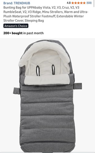Bunting bag for uppababy - for,